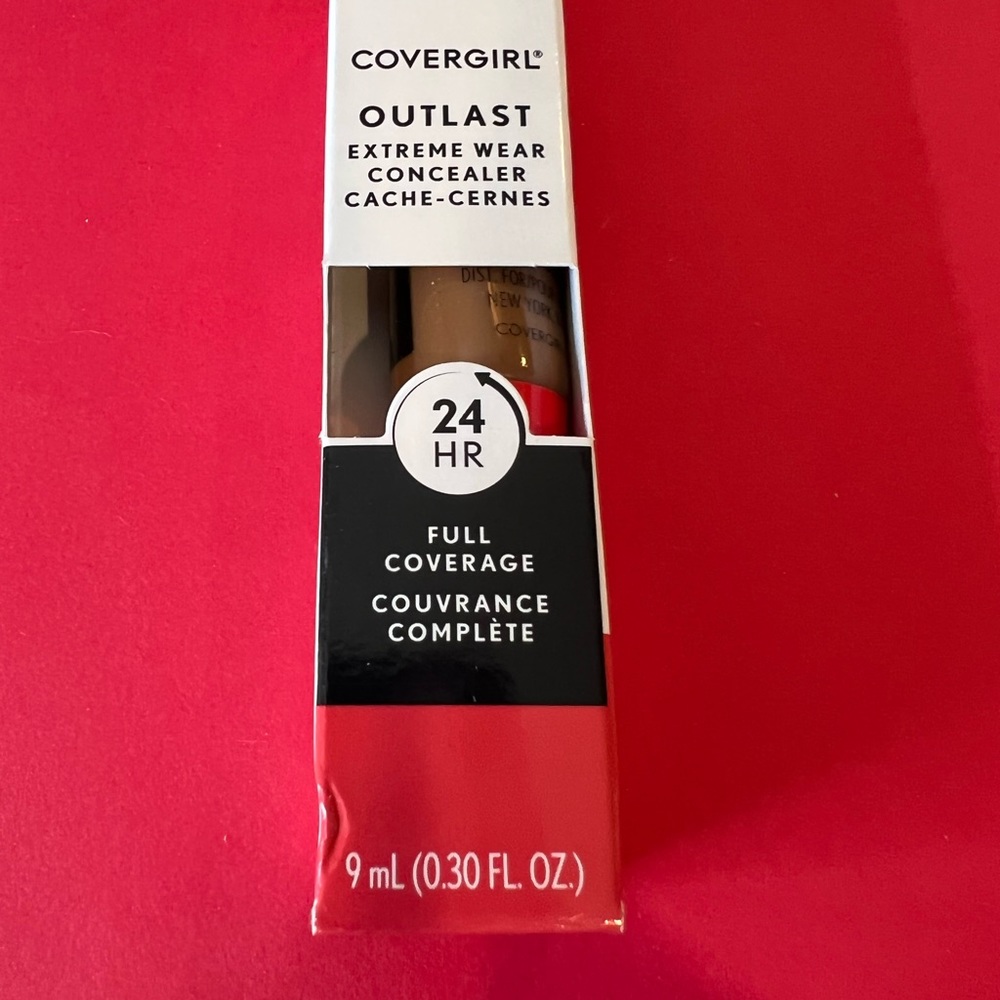 Covergirl Outlast Extreme Wear Concealer NIB Warm Tawny # 872